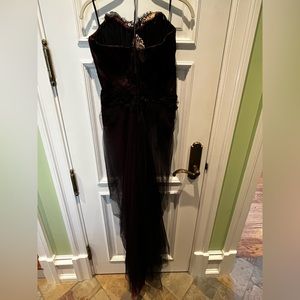 Trash Couture Embellished Bodice with long vintage tulle Handmade in France NWOT